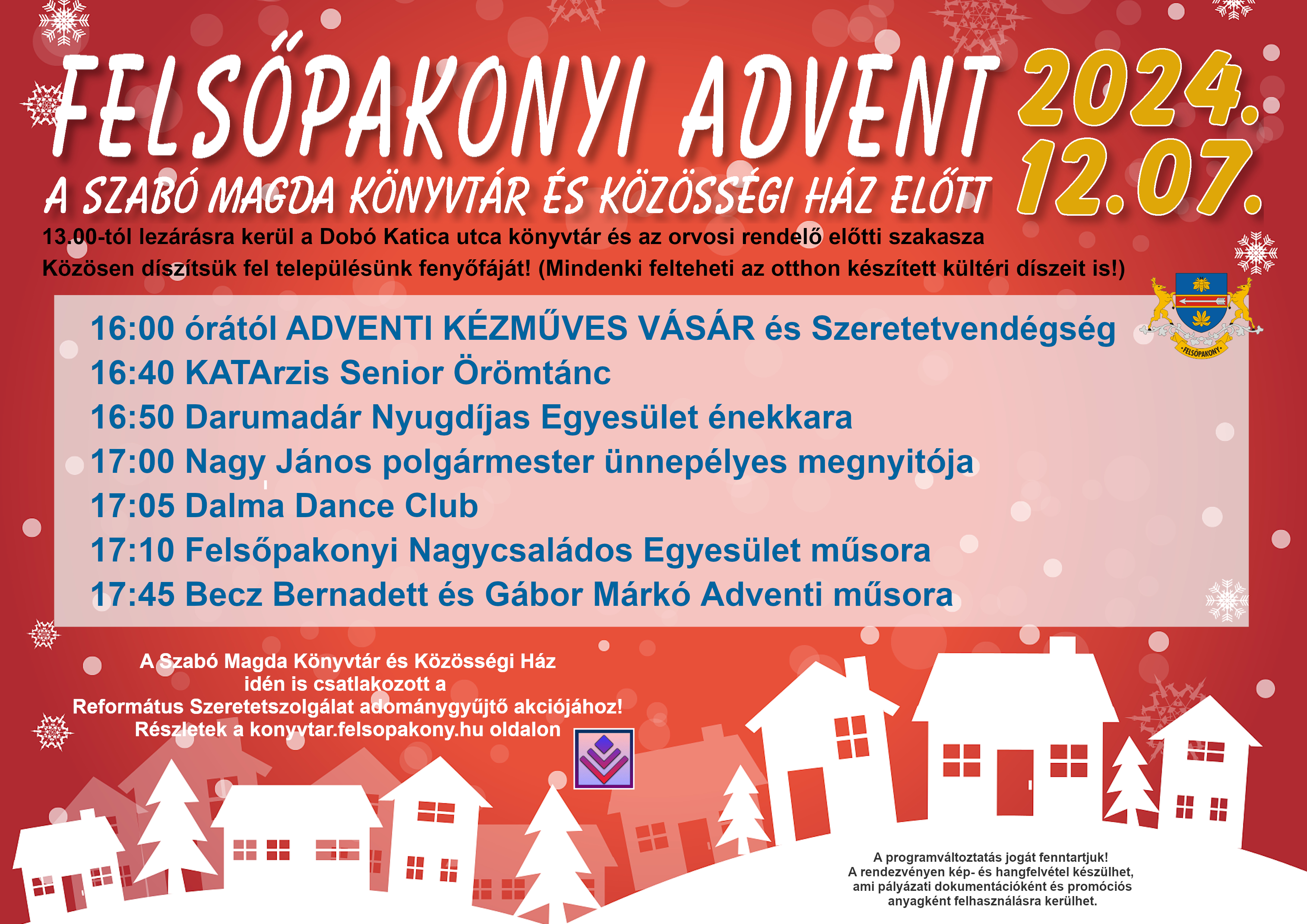 FELSŐPAKONYI ADVENT 2024.