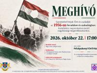Meghívó – október 22-én, települési megemlékezésre